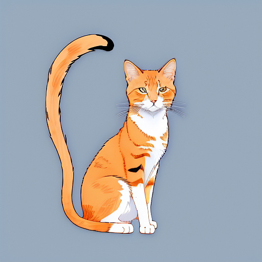 Cat

 in anime style