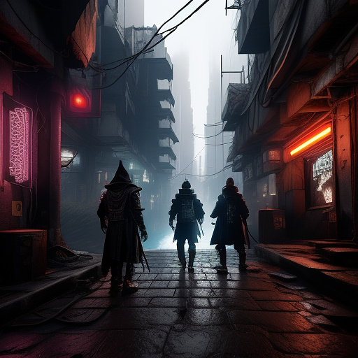 Abyss watchers, dark souls 3 in cyberpunk style