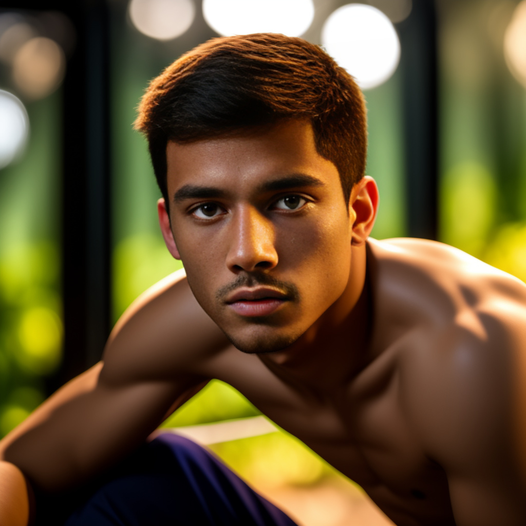 14 year old boy's dick picture in realistic style