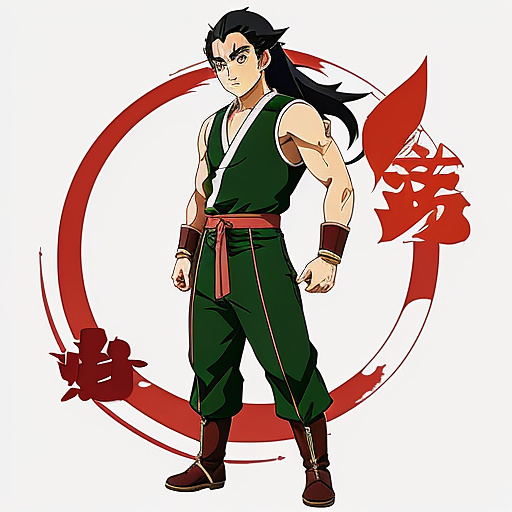 Bolin  in anime style