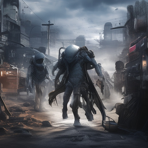 Aliens in custom style