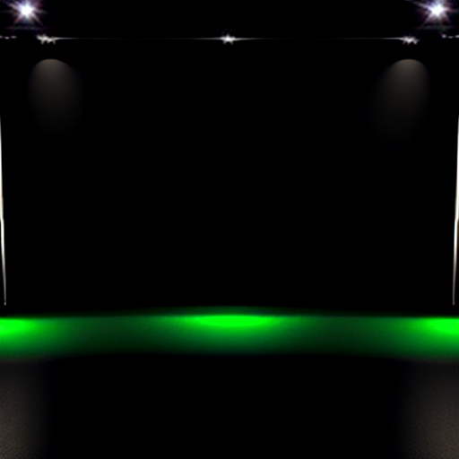 Theater stage in custom style