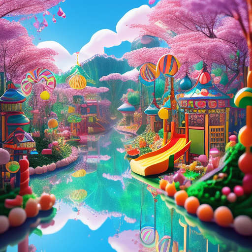 Nsfw, beautiful young asian girls aged 9-12. in kids painted style