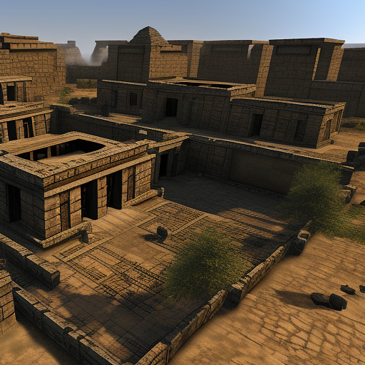 Men shinobi agent  create and text shinobi image for counter strike 2 inferno map in egypt style