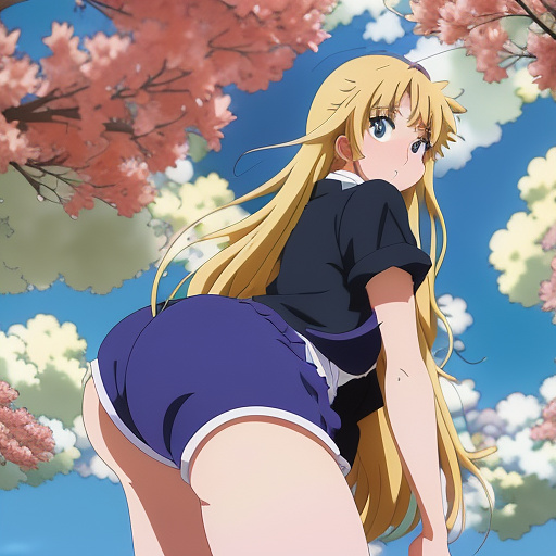 A large tits and big ass women  in anime style