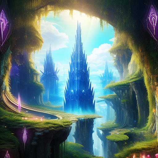 Vagina in angelcore style