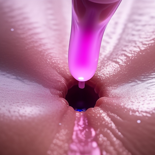 Ultra realistically a 10 year old girl shows her pussy the vagina open sperm drips out very close detailed in custom style