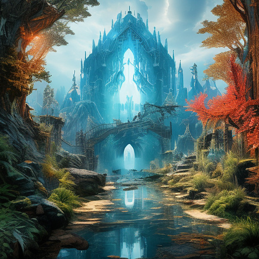 Konfrontation in angelcore style