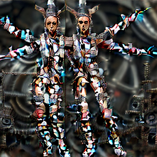 A woman tied to a cross, her skin was bronze, her eyes were sharp, her face was wild and beautiful, (the hands were tied to the ends of the cross and the legs were tied together at the bottom of the cross with rough hemp ropes).rich details, digital painting, sharp focus in steampunk style