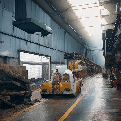 Mechanical moving system in custom style