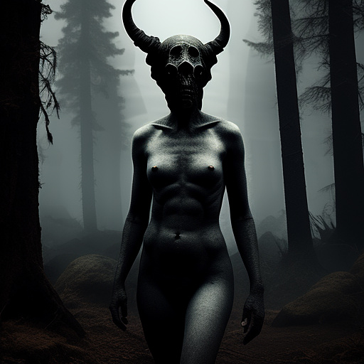 Eldritch beings naked  in custom style