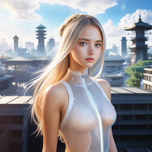 (1girl:1.3), solo, (((very detailed face)))), ((very detailed eyes and face)))), beautiful detail eyes, body parts__, official art, unified 8k wallpaper, super detailed, beautiful and beautiful, beautiful, masterpiece, best quality, original, masterpiece, super fine photo, best quality, super high resolution, realistic realism, sunlight, full body portrait, amazing beauty, dynamic pose, delicate face, vibrant eyes, (from the front), she wears see through suit, very detailed city roof background, rooftop, overlooking the city, detailed face, detailed complex busy background, messy, gorgeous, milky white, highly detailed skin, realistic skin details, visible pores, clear focus, volumetric fog, 8k uhd, dslr, high quality, film grain, fair skin, photo realism, lomography, futuristic dystopian megalopolis, translucent in anime style